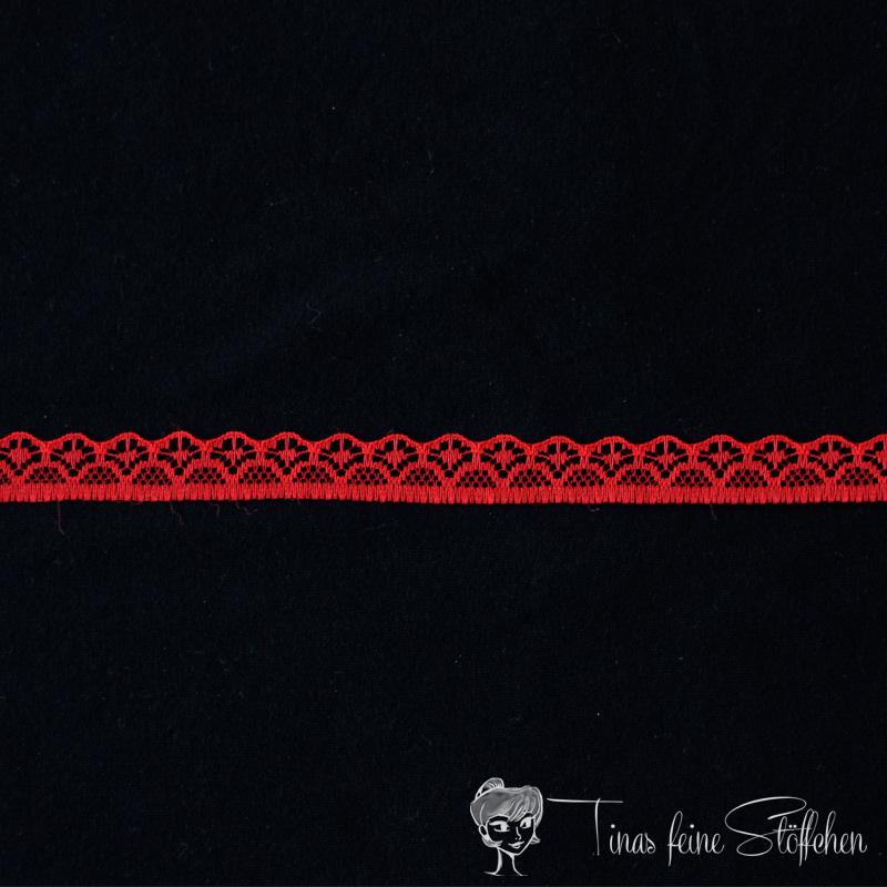 Lace tape red - 14mm width