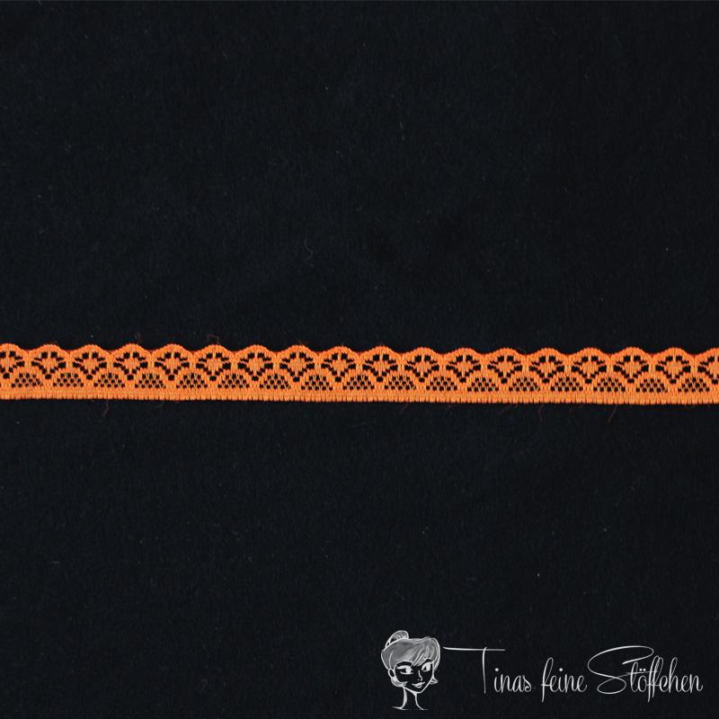 Lace tape yellow orange - 14mm width