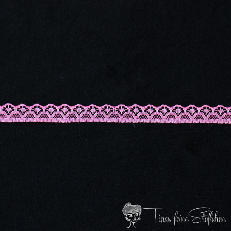 Lace tape pink - 14mm width