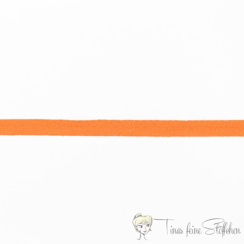 Cotton twill tape 10mm orange