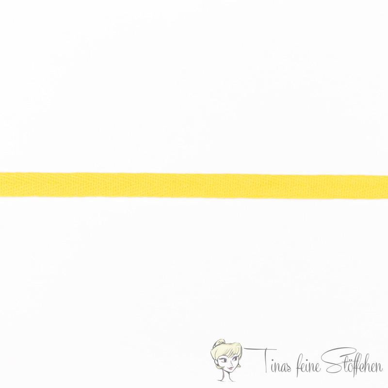 Cotton twill tape 10mm golden yellow