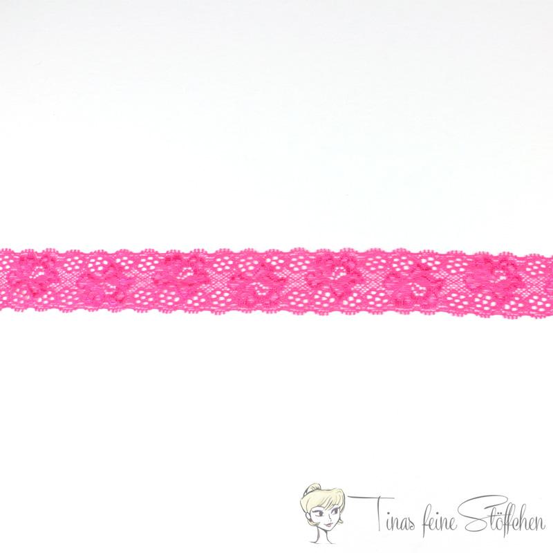 Stretch lace band fuchsia 35mm