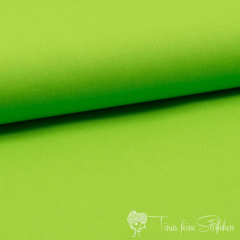 0,5 meter cotton Uni lime - 140g