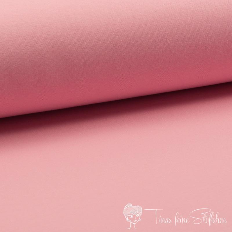 0,5 Meter Sommersweat/French Terry brushed - Uni pink