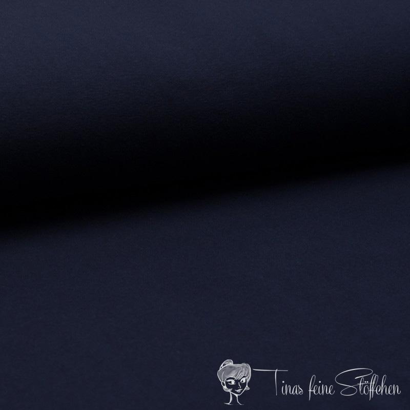 0,5 meter cotton jersey Uni navy