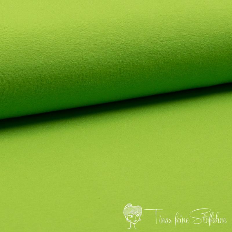 0,5 meter cotton jersey Uni lime