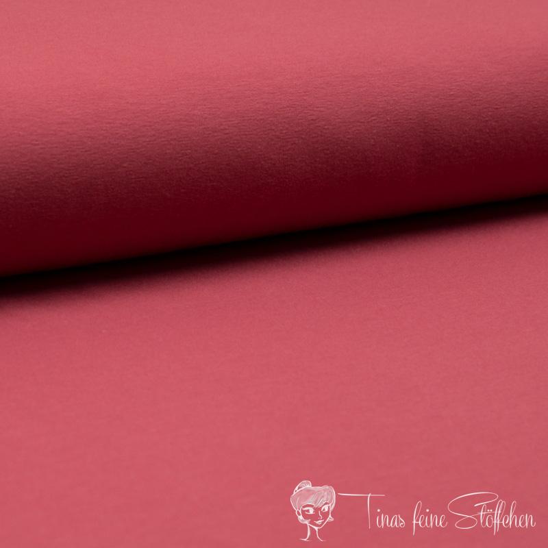 0,5 meter cotton jersey Uni marsala