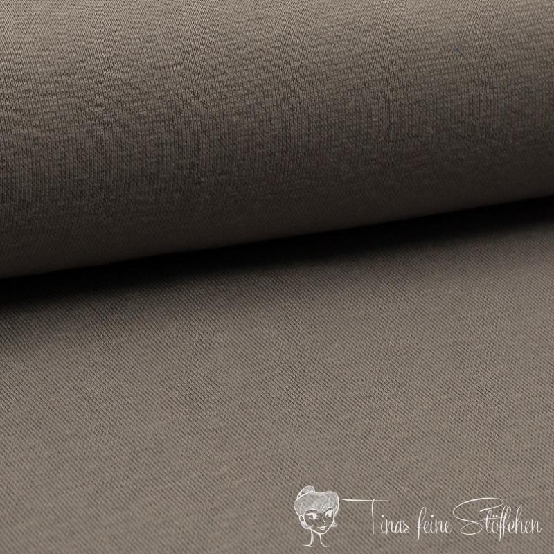 0,5 meter cuff rib rib Uni taupe