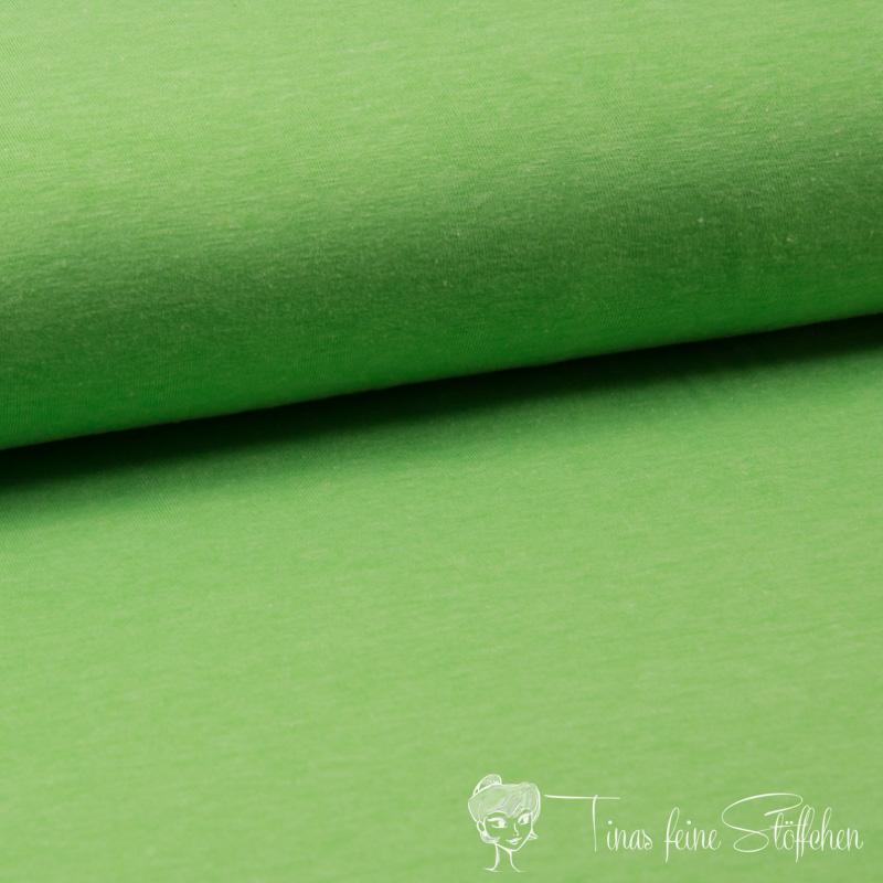 0,5 meter cotton jersey Uni neongreen