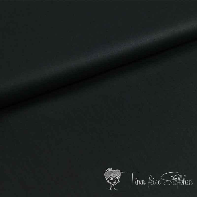 0,5 meter cotton Uni black - 130g