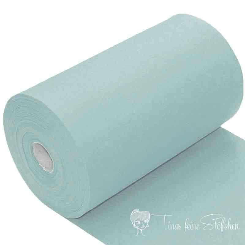 0,5 meter cuff rib rib Uni sea green