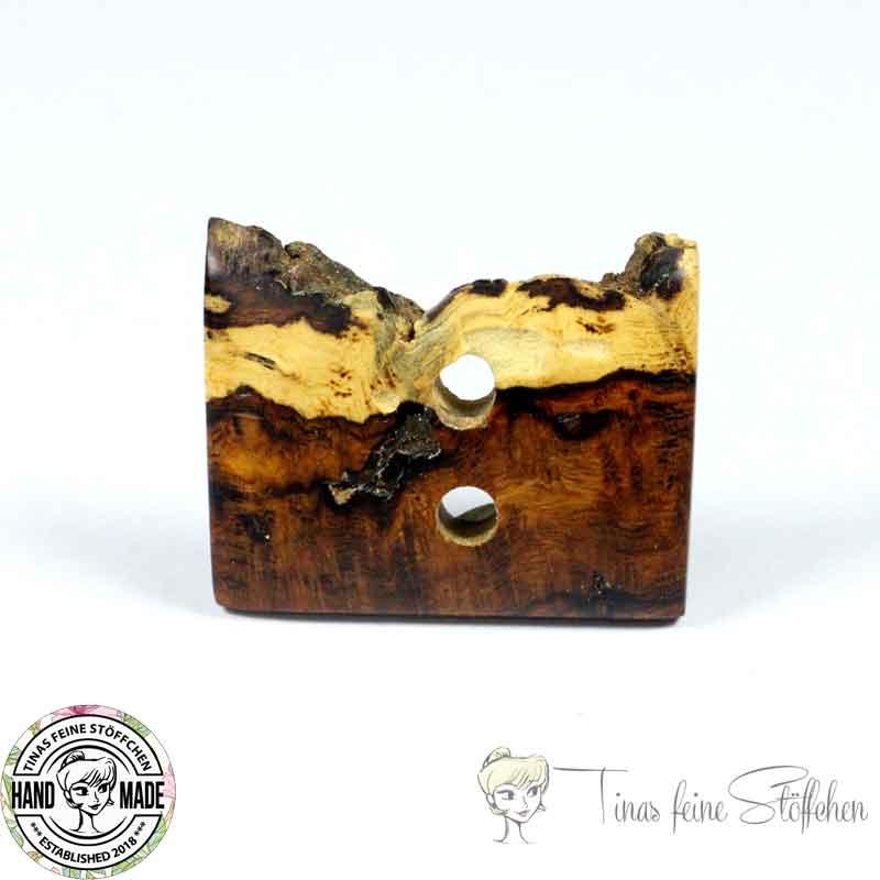 Handmade Desert Ironwood burl button - 2-hole